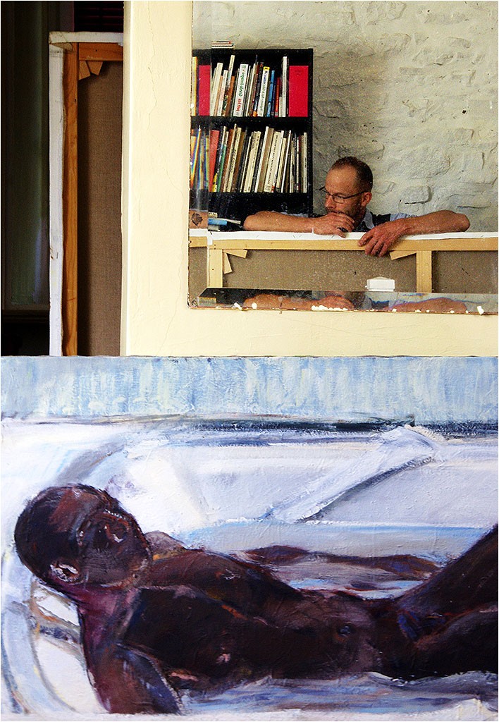 Atelier de l'artiste peintre Frédéric Faye