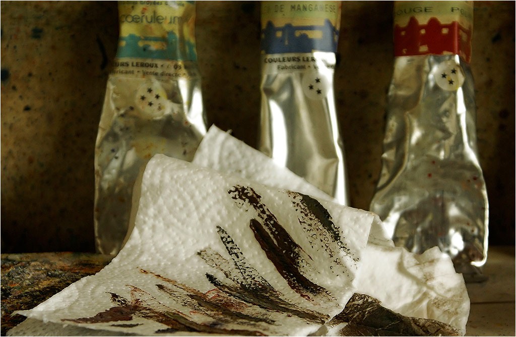 Atelier de l'artiste peintre Frédéric Faye