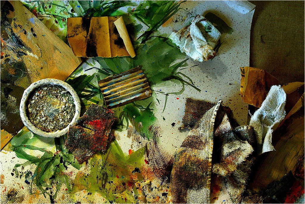 Atelier de l'artiste peintre Frédéric Faye