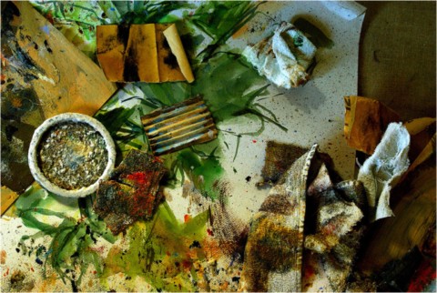 Atelier de l'artiste peintre Frédéric Faye