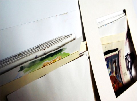 Atelier de l'artiste peintre Frédéric Faye