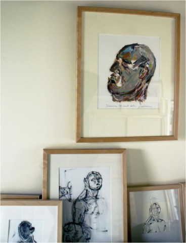 Atelier de l'artiste peintre Frédéric Faye