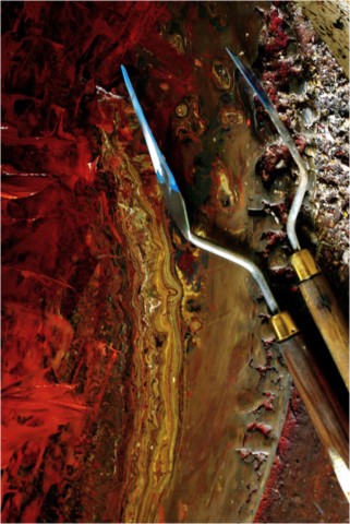Atelier de l'artiste peintre Frédéric Faye