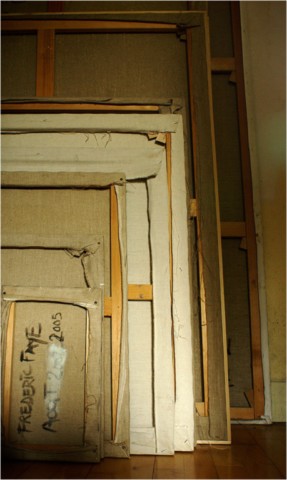 Atelier de l'artiste peintre Frédéric Faye