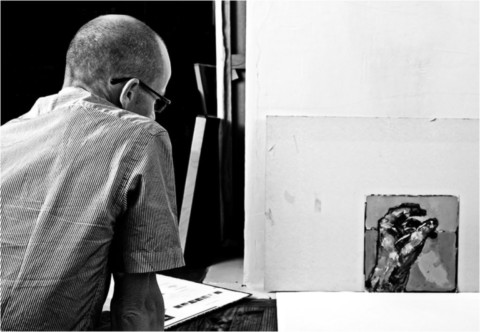 Atelier de l'artiste peintre Frédéric Faye