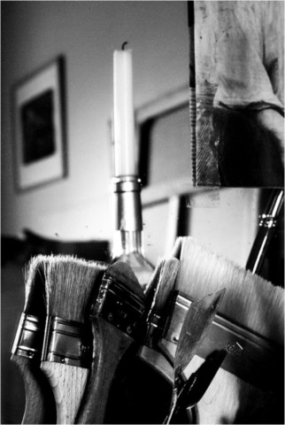 Atelier de l'artiste peintre Frédéric Faye