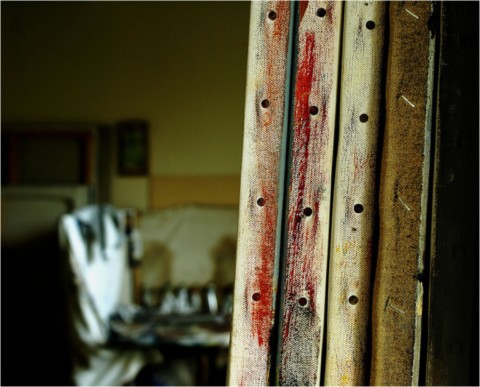 Atelier de l'artiste peintre Frédéric Faye